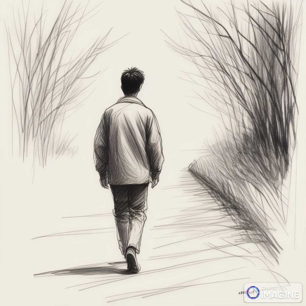i walked but never listened